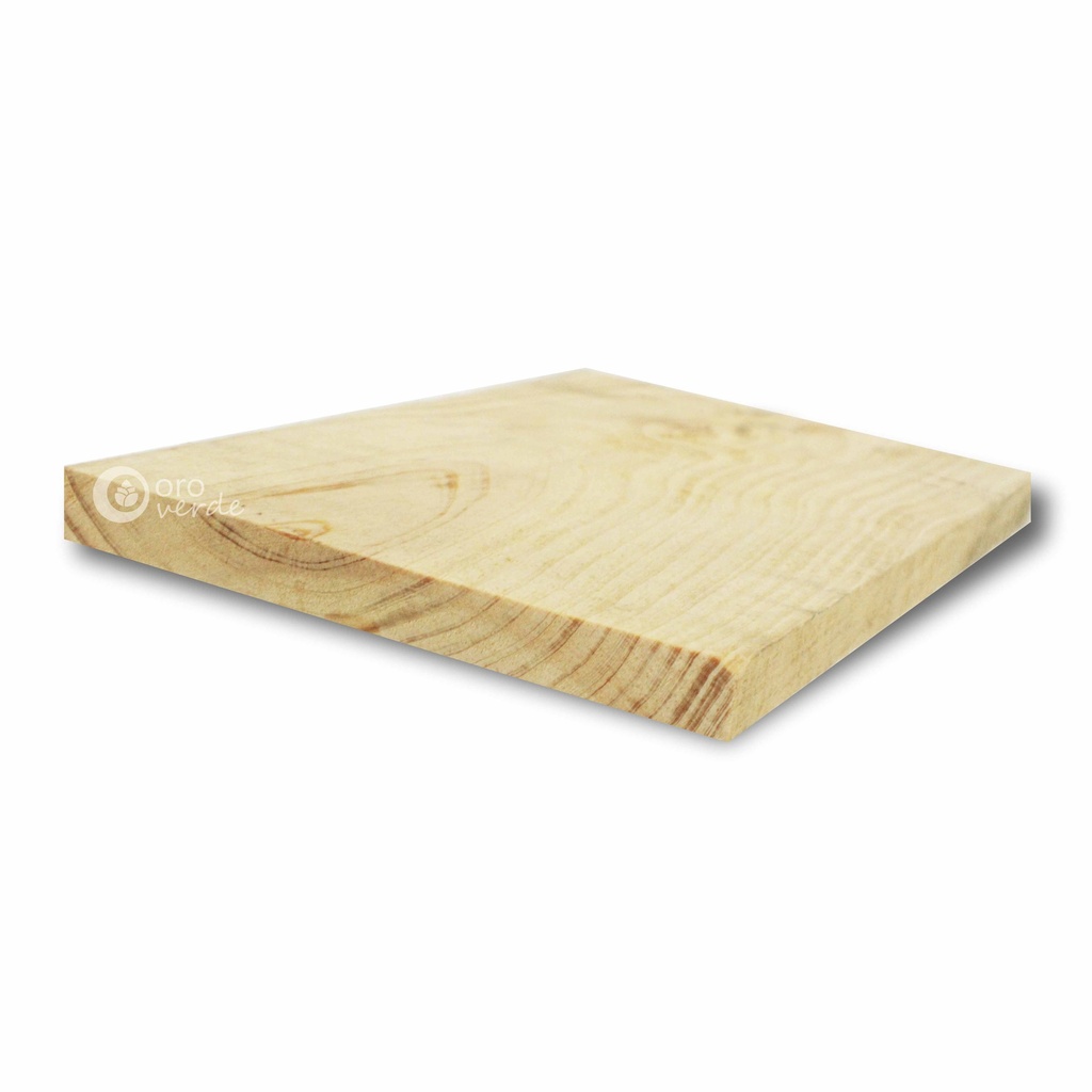 Tabla de Pino 2.2cm x 20cm x 3.66m Cepillada Seca al Horno Oro Verde tienda Margarita